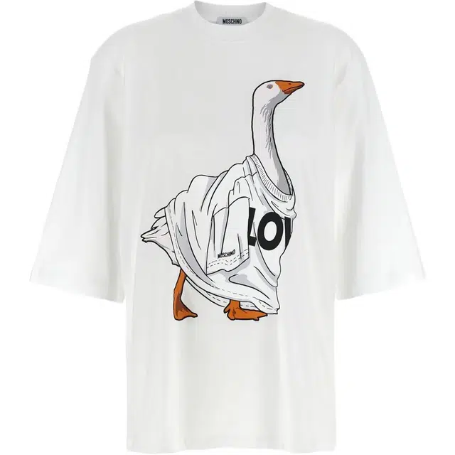 MOSCHINO SS25 logo T