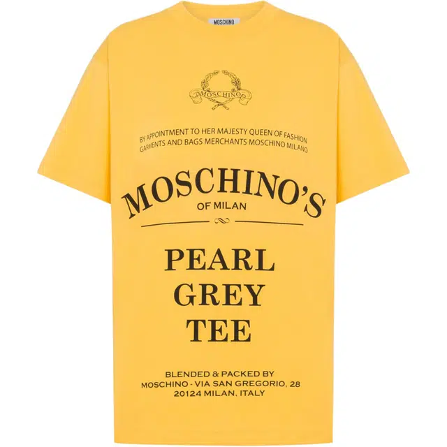 MOSCHINO SS25 logo T