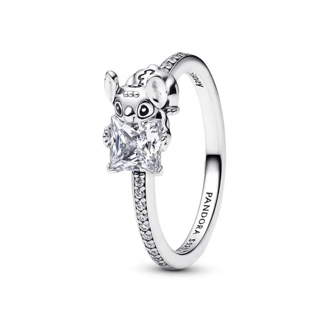 Pandora Stitch Ring Silver