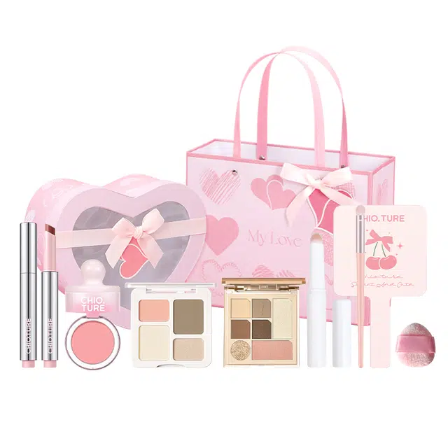 稚优泉 桃你喜欢彩妆套装 易上色自然修饰轮廓