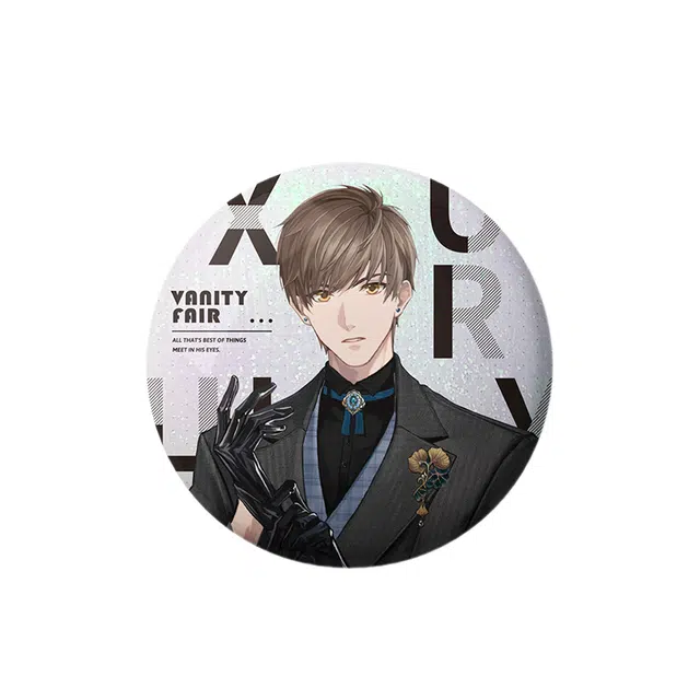 叠纸心意 恋与制作人 白起 周棋洛 李泽言 许墨 凌肖 不眠乐章系列马口铁 徽章