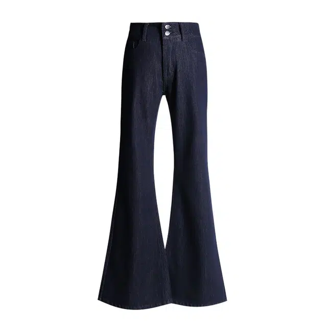 淑好百 酷飒时髦复古显瘦弹力原牛休闲喇叭舒适时尚百搭高腰牛仔裤 女款