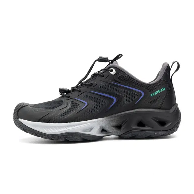 探路者 百搭圆头舒适 防滑耐磨 低帮 户外功能鞋 女款 黑色