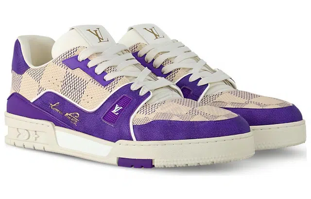 Louis Vuitton Trainer Purple