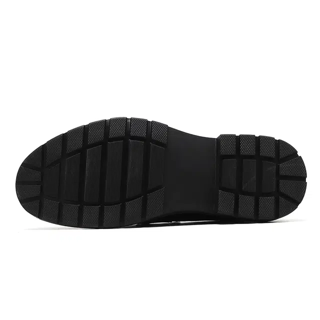 健休 二层牛皮 时尚潮流 百搭舒适 休闲鞋 男款 黑色