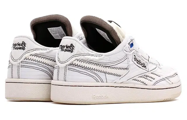Market x Reebok Club C 85 PUMP