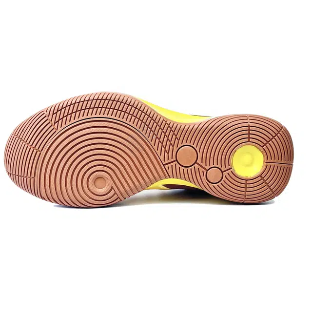 八哥 网布 防滑减震 低帮 篮球鞋 男女同款 柠檬黄