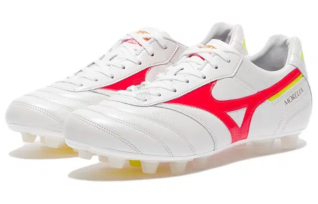 Mizuno Morelia 2 FG White Red