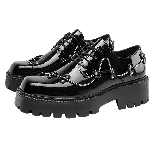 健休 二层牛皮 舒适时尚百搭耐磨 休闲鞋 男款 黑色