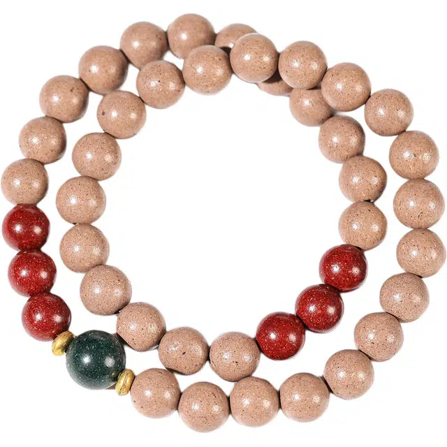 素于 新中式复古 时来运转 招财纳福 吉祥如意 合香珠 手串 男女同款情侣款