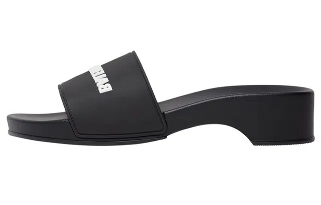 Balenciaga Pool Clog Black