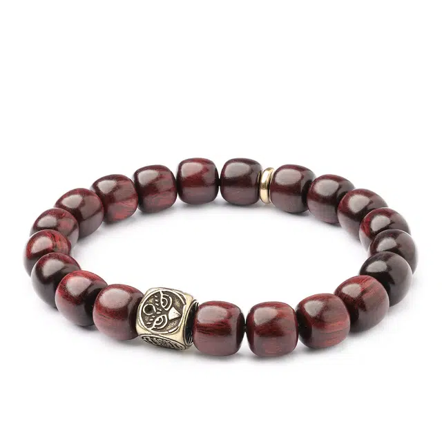 【四面雕·扎基拉姆】 三檀小舍 国风国潮新中式招财貔貅事业顺利 小众高级文玩盘玩#好运礼盒 紫檀属 手串 男女同款情侣款