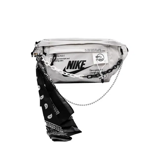 Nike Waist Bag Black White