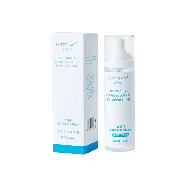 益特龙 金盏花清爽爽肤水 保湿 青春期补水控油舒缓深度清洁毛孔清爽喷雾爽肤水