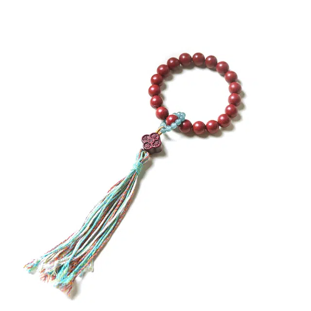 素于 新中式国潮文艺风轻奢高级百搭小众招财纳福转运珠佛珠盘玩好事连连诸事顺利财源广进#好运 合香珠 手串 男女同款情侣款