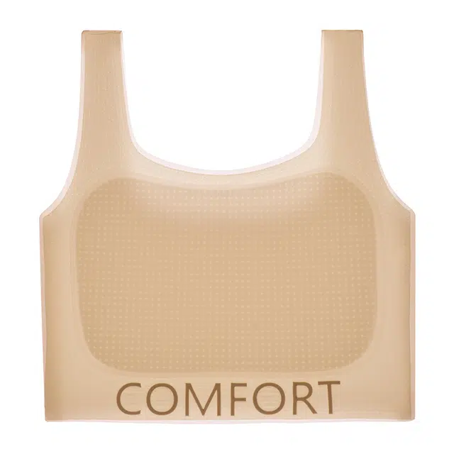 戴维诗 无痕粉底液内衣女隐形胸大显小显瘦轻薄纸片人束胸文胸 女款