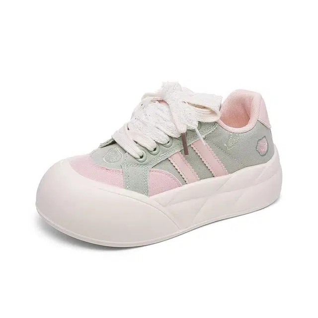 乐乐鱼 百搭休闲小众时尚 低帮 板鞋 女