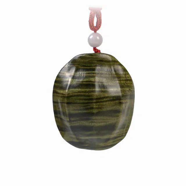 灵晔 国潮新中式轻奢高级感小众百搭吉祥如意诸事顺遂平安喜乐好运连连 楠木 木作 男女同款情侣款