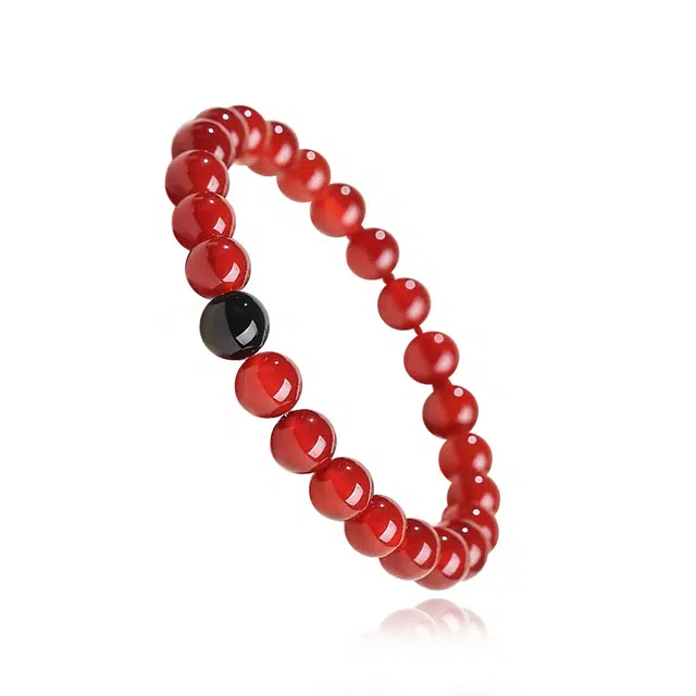 谧月珠宝 平安喜乐诸事顺利时来运转招财纳福新中式国潮国风精美小众设计精致百搭轻奢风好运天然 玉髓 手串 男女同款情侣款