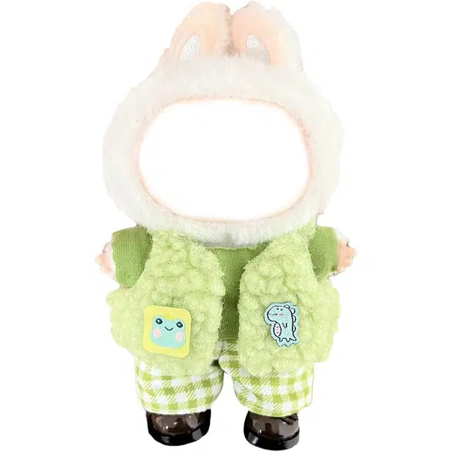 妙记 【适配于一代/二代】穿衣娃娃配件套装服饰 暖心呆萌 创意 可爱卡通 陪伴安抚 玩偶周边