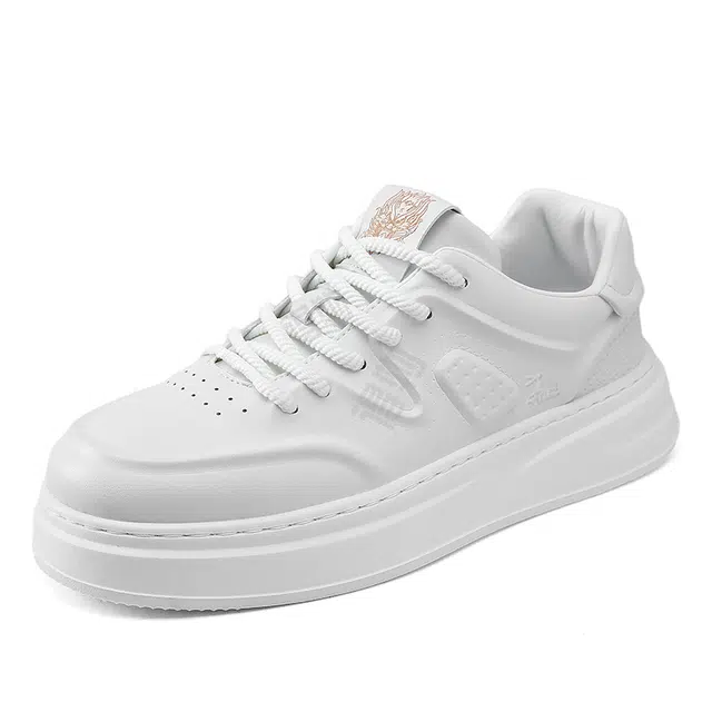 袋鼠头 超纤皮 优雅气质百搭 耐磨 低帮 板鞋 男女同款