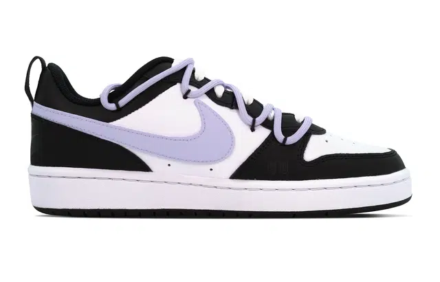 Nike Court Borough Low GS Black Purple