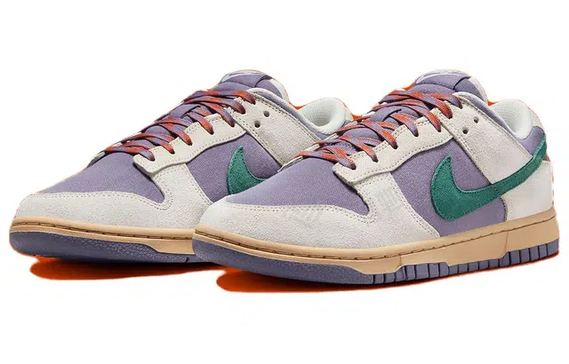 Nike Dunk Low White Purple