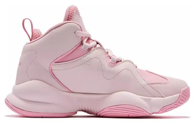 Jordan High-Top Basketball Shoes Pink