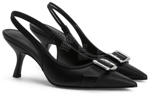 CHARLESKEITH ck PU 7.7cm BlackChalkSilver