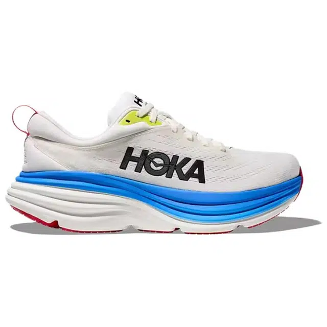 HOKA ONE ONE Bondi 8 White Blue