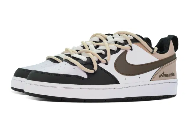 Nike Court Borough Low GS Black Brown