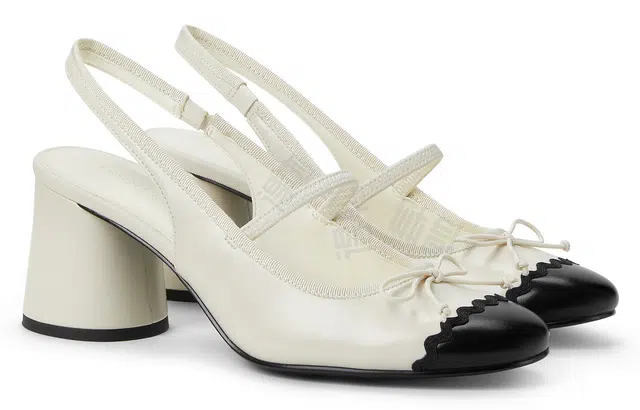 CHARLESKEITH ck PU 6.5cm CreamBlack