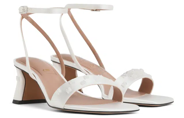 CHARLESKEITH PU 6cm WhiteSilver