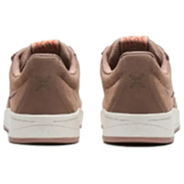 特步 叫板 防滑耐磨 低帮 板鞋 男款 棕色