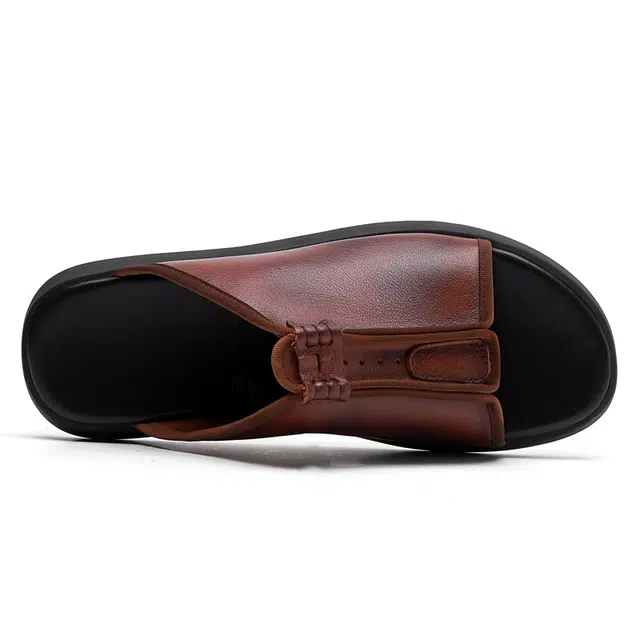 圣大骑士 软底舒适潮流 防滑防臭一字拖鞋 男款