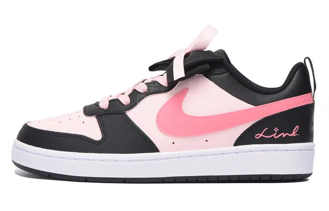 Nike Court Borough Low Black Pink