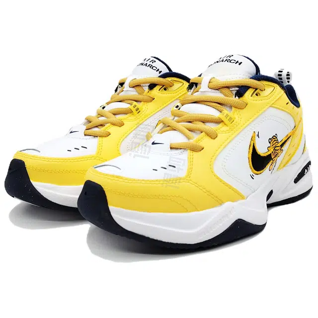 Nike Air Monarch 4 Yellow White
