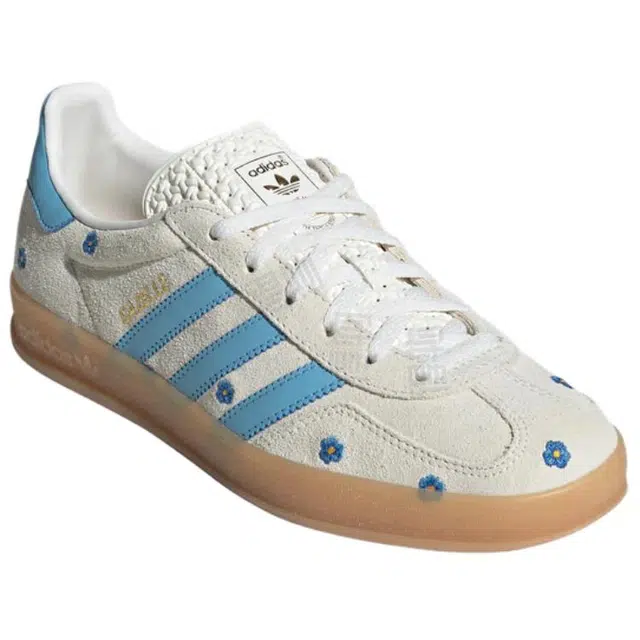 adidas originals GAZELLE INDOOR FloralBeigeLight Blue