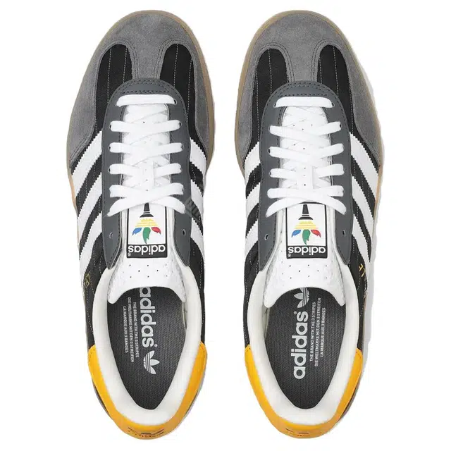 adidas originals GAZELLE INDOOR OlympicBlackWhiteGum