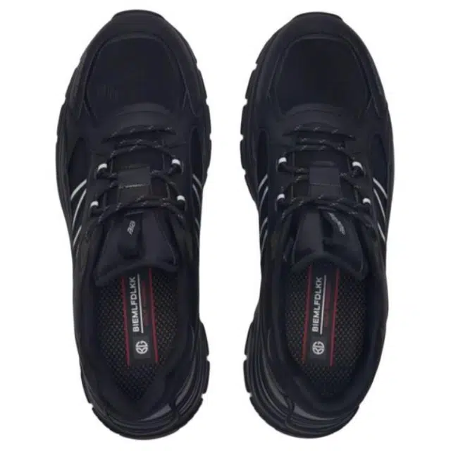 比音勒芬 合成革 圆头系带 低帮 生活休闲鞋 男款