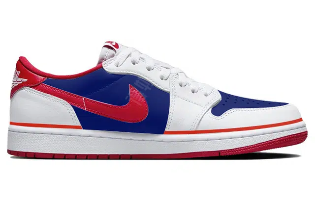 Jordan Air Jordan 1 Low White Red Blue