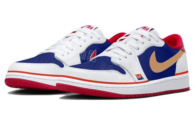Jordan Air Jordan 1 Low White Red Blue