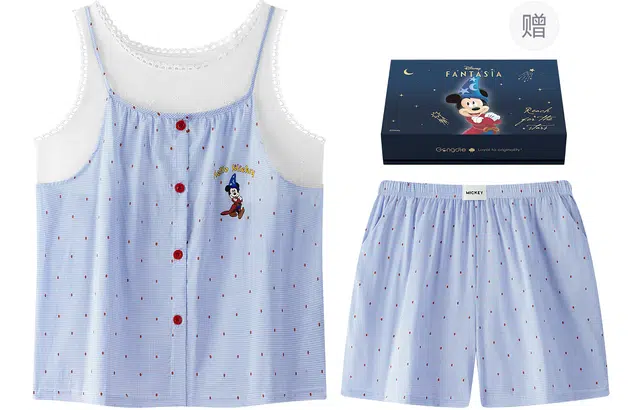 Gongdie x Disney Magic Mickey Sleeveless Cotton Set
