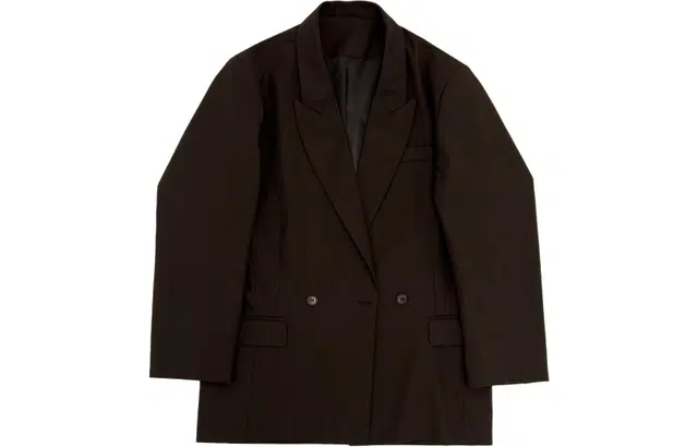 米米子 复古唱片英伦风休闲长袖西装 女款