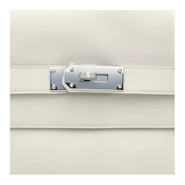 HERMES Kelly Messenger 10 Craie