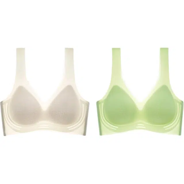 欧迪芬 薄款大胸显小防下垂纯色文胸 女款