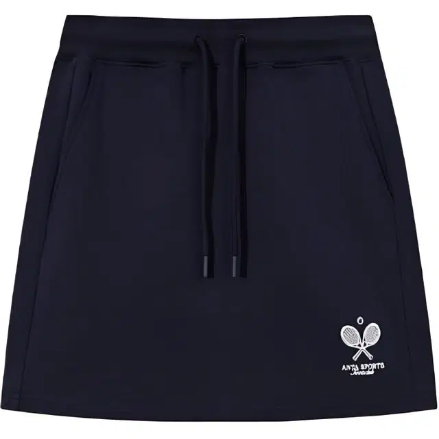 超级安踏 运动简约字母印花舒适百搭系带休闲短裙 女款