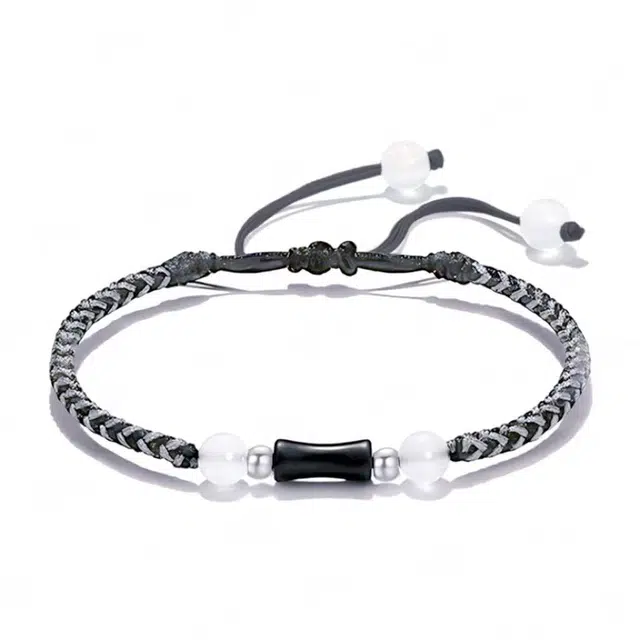 福柚 步步高升 学业有成 棉麻 手绳 男女同款情侣款