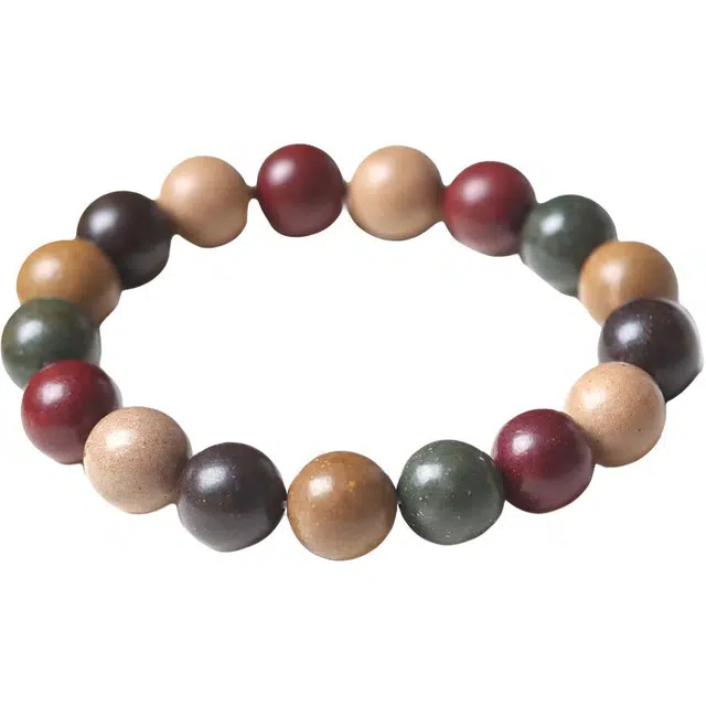 素于 新中式国潮复古文艺风小众百搭财源广进出入平安事事顺利万事如意文玩盘玩#好运 合香珠 手串 男女同款情侣款