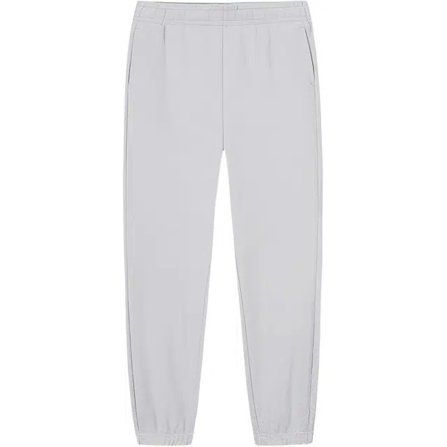 超级安踏 休闲纯色简约束脚舒适百搭系带宽松针织运动裤 女款